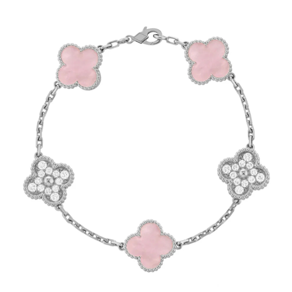 Lucky Bracelet - Diamanté Pink