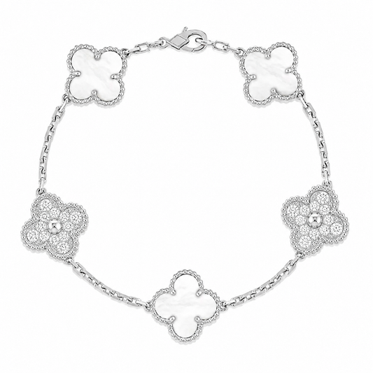 Lucky Bracelet - Diamanté Pearl