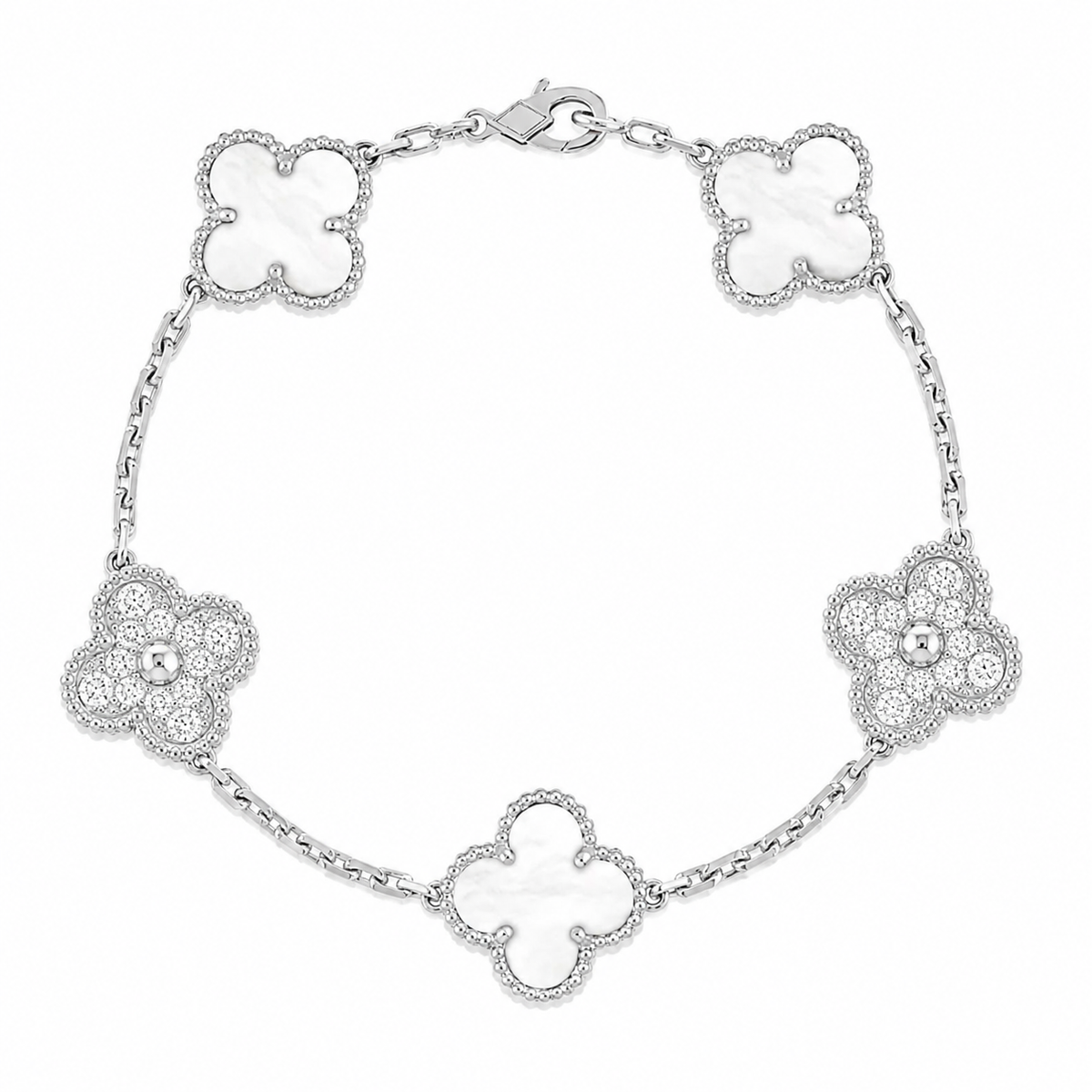 Lucky Bracelet - Diamanté Pearl